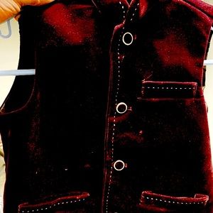COPY - Velvet waistcoats for boys age for 10 years